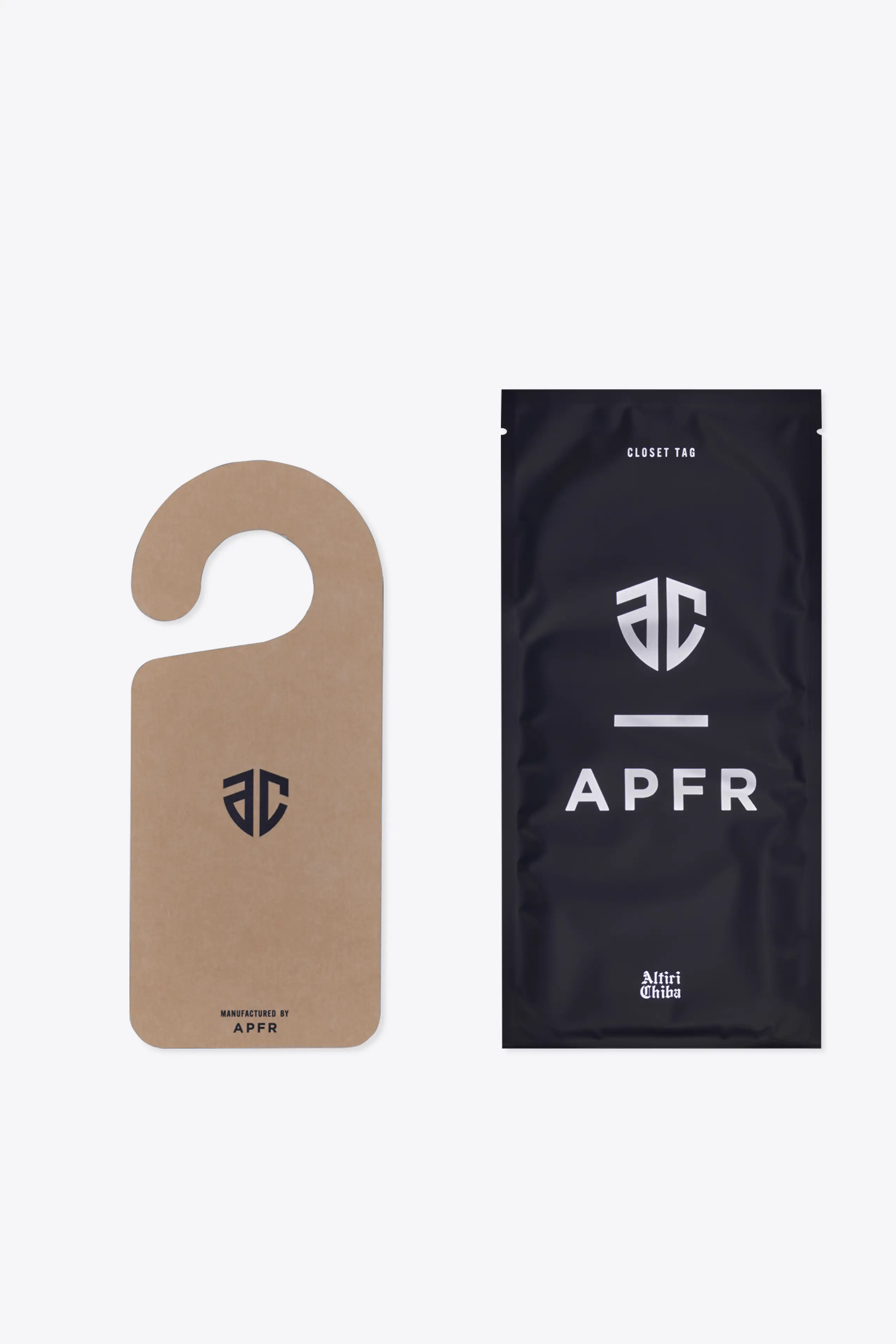 ALTIRI CHIBA x APFR CLOSET TAG