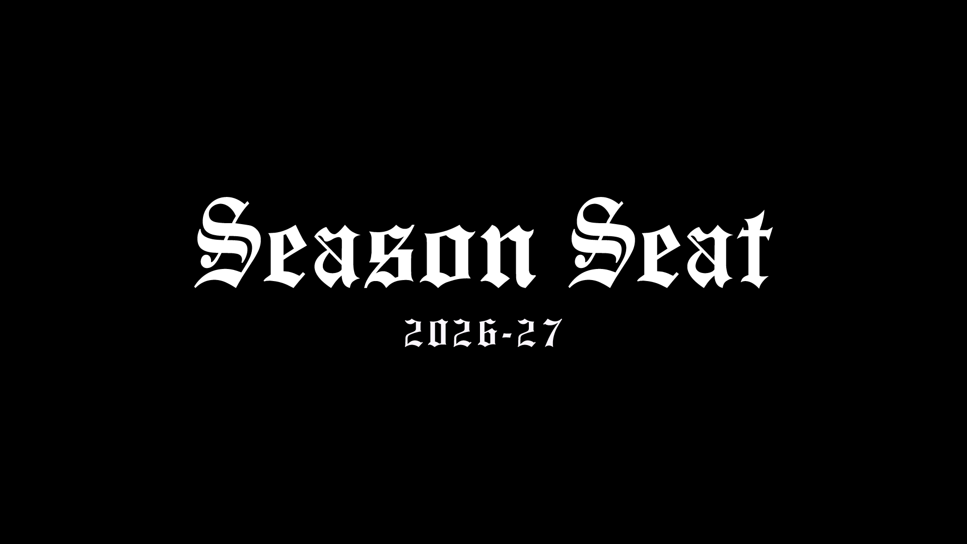 2026-27 SEASON シーズンシート Meal Ticket交換サービス受付開始